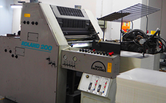 雙色印刷對開機